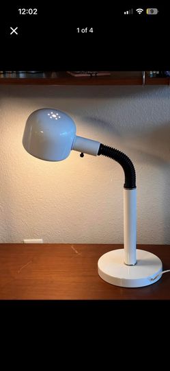Vintage Space Age Adjustable Desk Lamp (1970s Style)