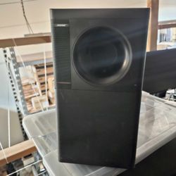 Bose Acoustimass 900 Black Powered Subwoofer Bass Speaker - Tested and Working