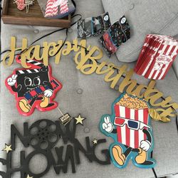 Movie Night decor ! 