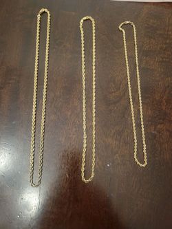 14 K gold chain