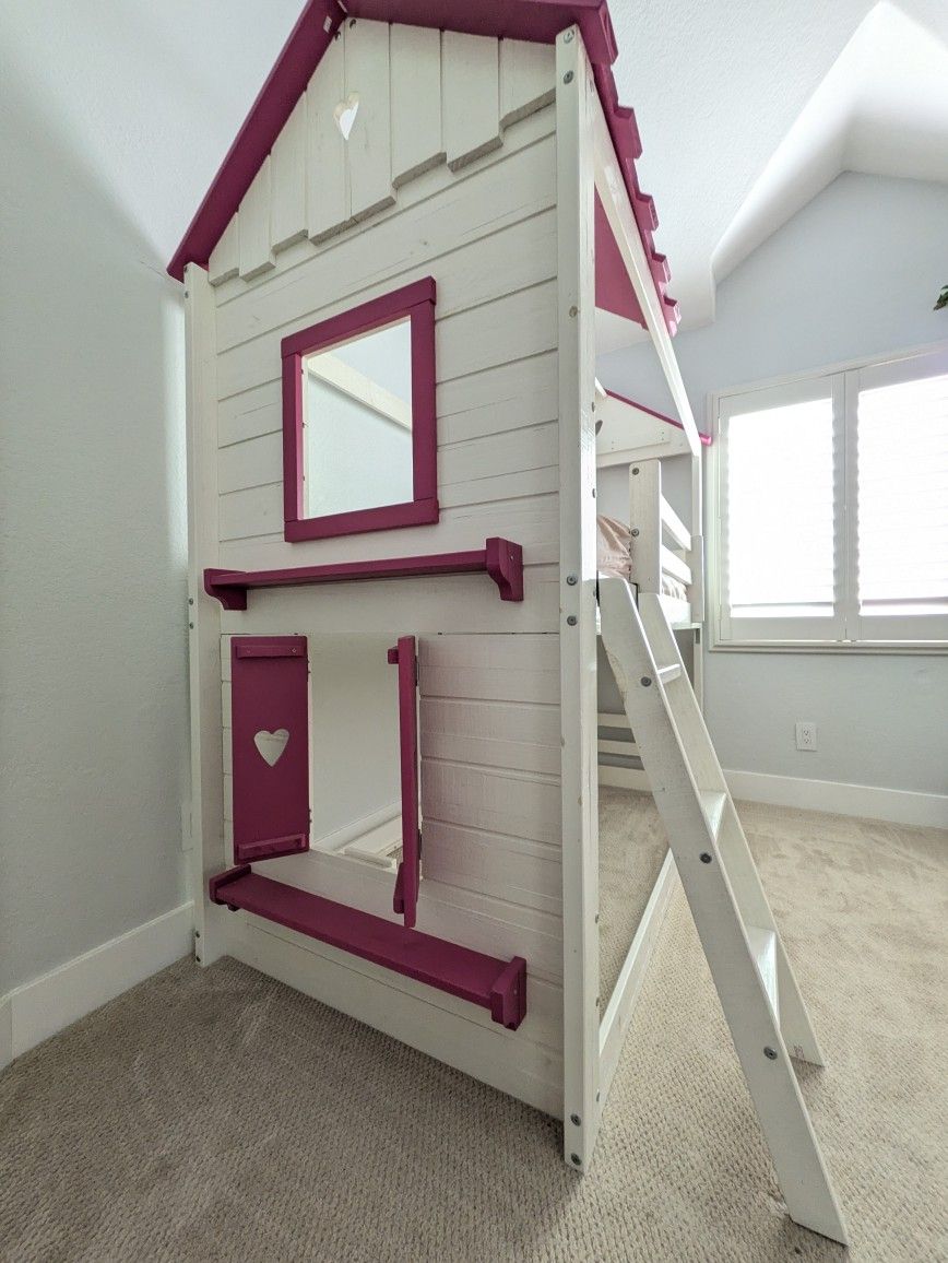 Twin Loft/Bunk Bed (No Mattress)
