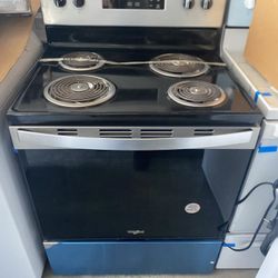 New Whirlpool Stove