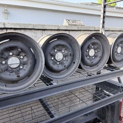 Gm Rims With Clips 