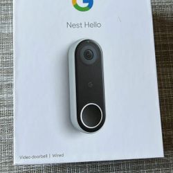 NEW IN BOX Google Nest Doorbell 