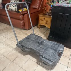 Flat trolly cart for moving