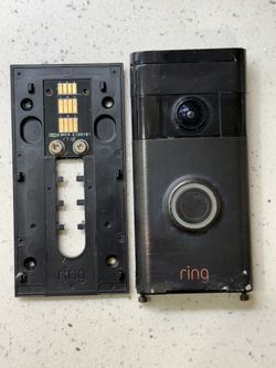 Ring Video Doorbell (1st Gen) - Venetian Bronze - Wireless/Wired