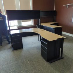 Office furniture- Desks With Removable Hutch