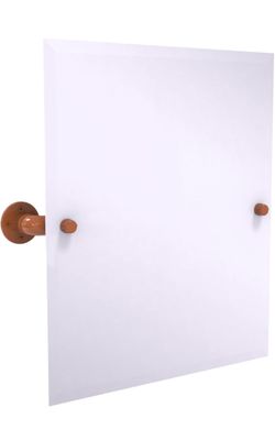 Frameless Rectangular Wall Mounted Mirror