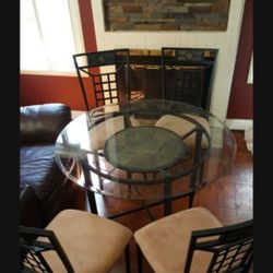 Table And 4 Chairs