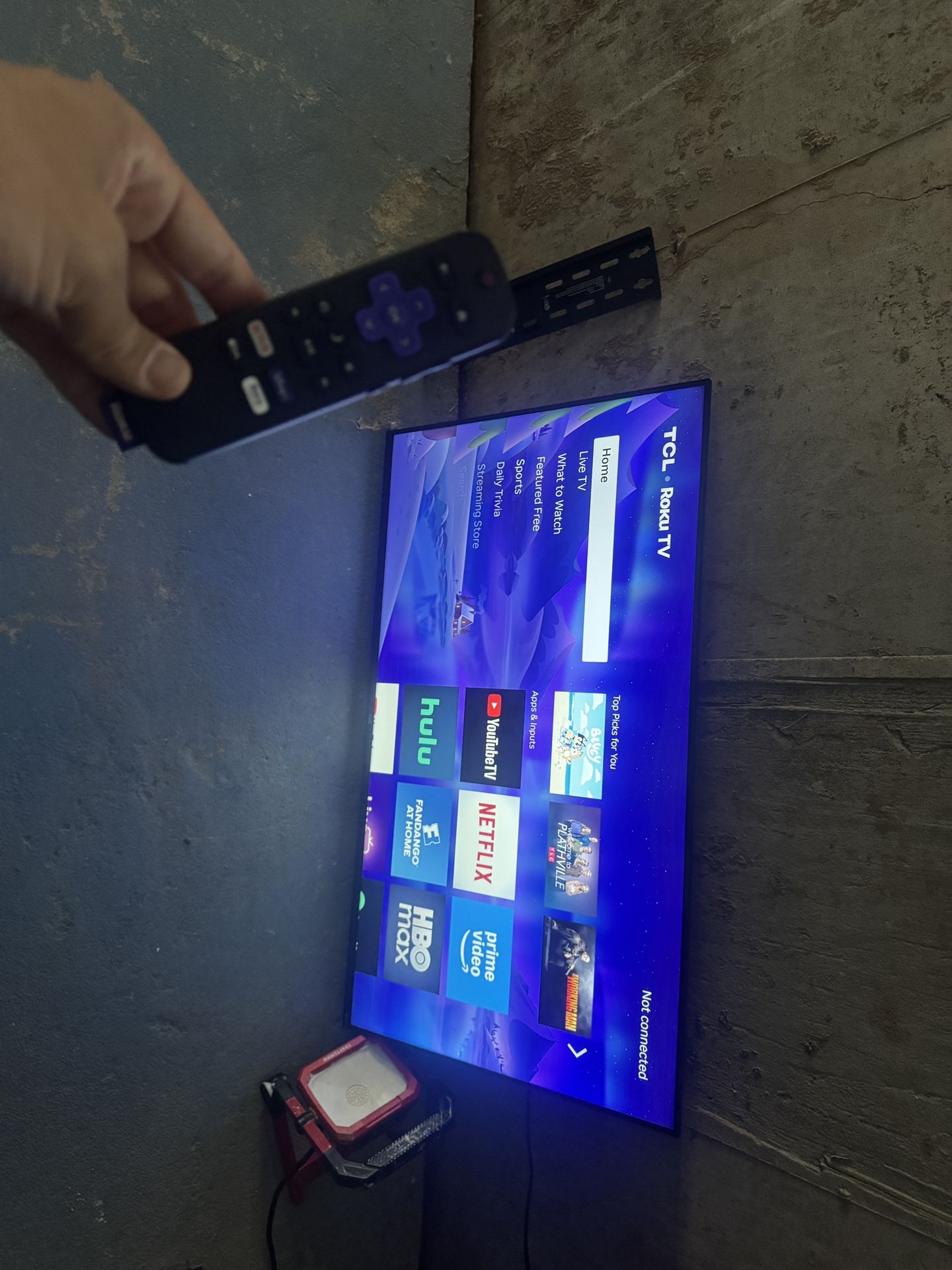 Roku TCL 43ibch 4k Tv 