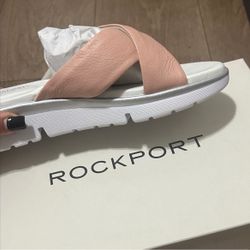 Rockport Women's Blush Cream Sandals Size 7
