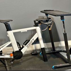 Zwift Bike+Wahoo-Bike-Trainer