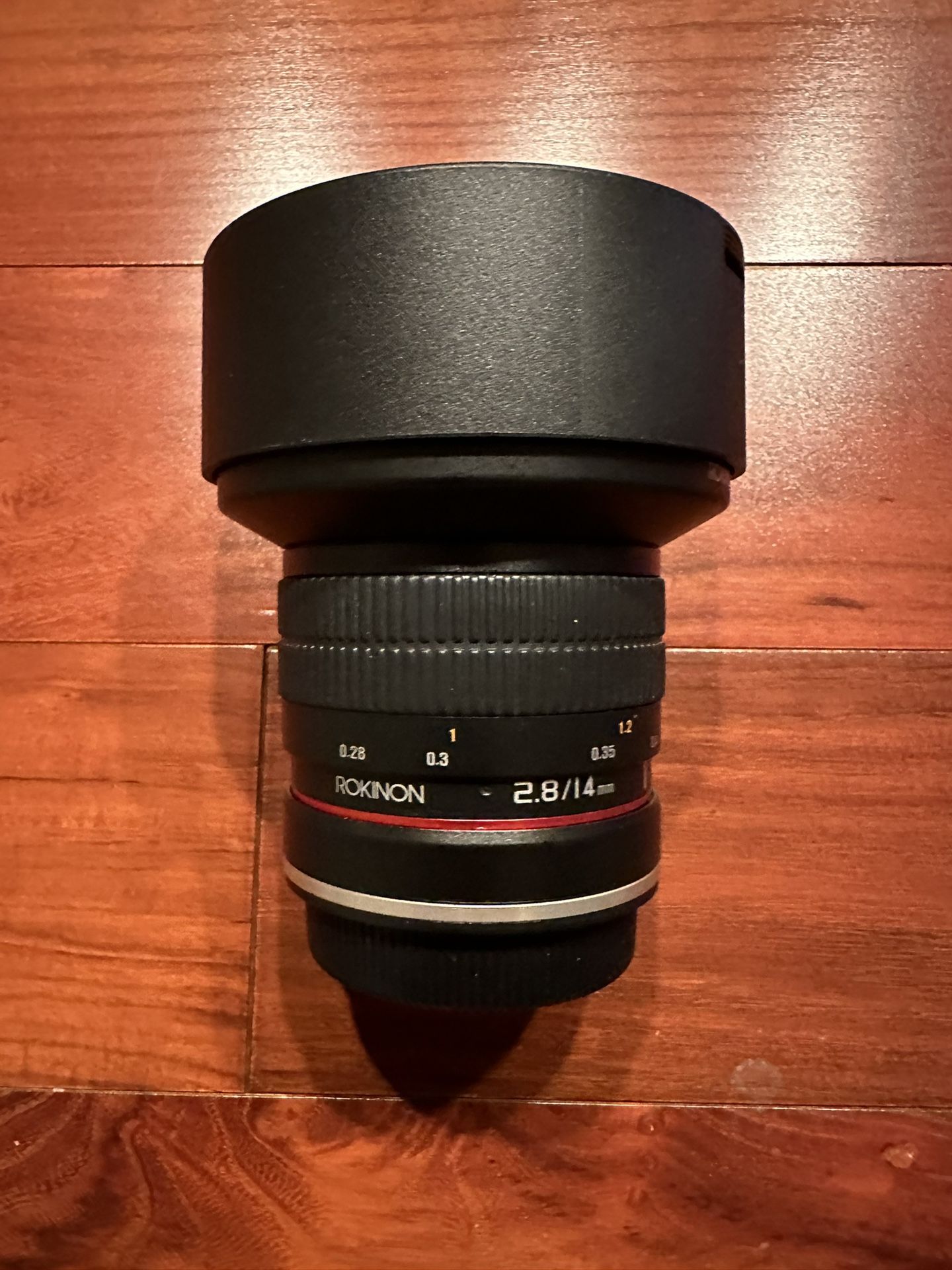 Rokinon 14mm F2.8 For Canon AE (Full Frame Ultra Wide Angle Lens)