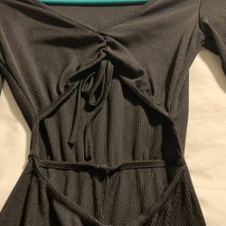 Pretty Little Things Long Sleeve Sexy Tummy Revealing Outfit