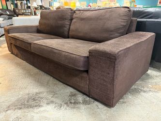 IKEA Kivik Chocolate Fabric Sofa