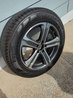 Four Brand new tires and rims.