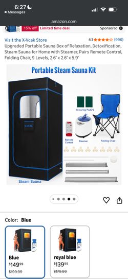 Portable Steam Sauna