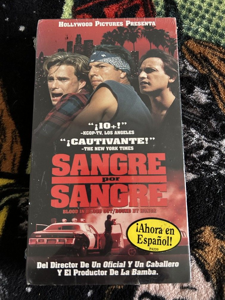 Blood In Blood Out RARE! Spanish Version Sangre Por Sangre New