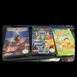 Lot Of 6 Nintendo NES CIB Games With Box & Manuals