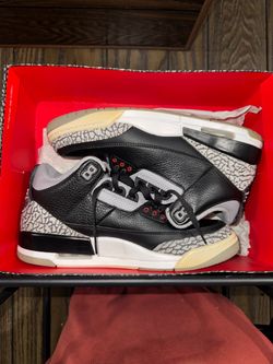 Air Jordan 3 Black Cement 2018 men’s sz 10.5