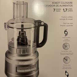 KitchenAid® 7 Cup Food Processor Plus Silver