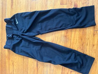 Black nike baseball pants