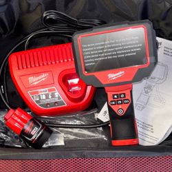 Milwaukee M12 12V Lithium-lon Cordless M-SPECTOR 360-Degree 4 ft. Inspection Camera Kit