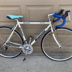 Bianchi road bike