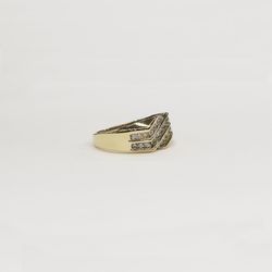 14K Men's Diamond Ring 
