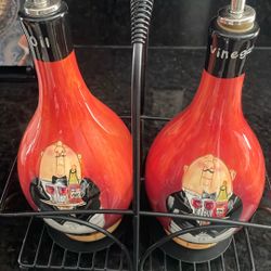 Chef Cook. Oil, Vinegar