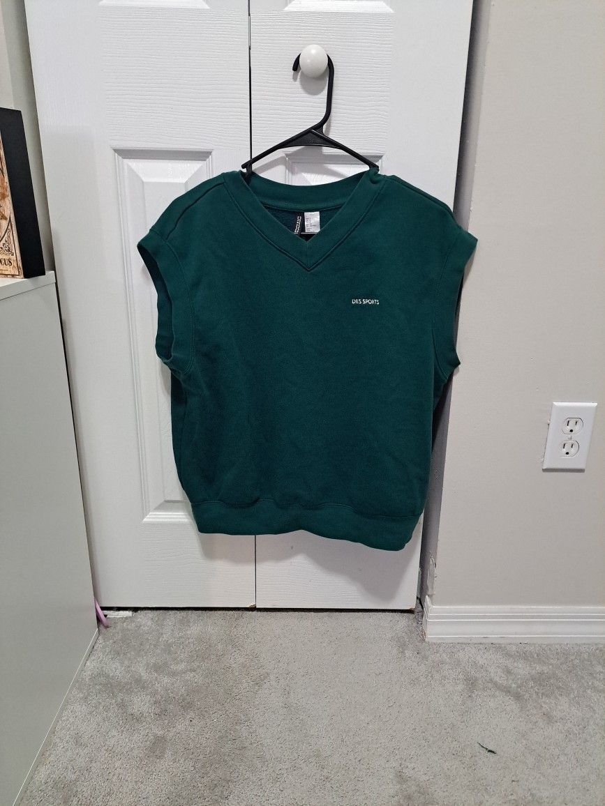H&M Divided Sport Green Vest - Size S