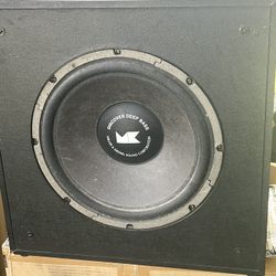 Miller & Kreisel M&K The Volkswoofer Original Vintage Powered Subwoofer 1977