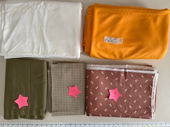 Lot of 10 Pounds of Fabric New Old Stack