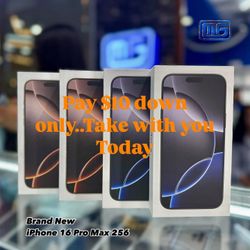 Iphone 16 Pro Max Unlock No Credit Needed Pay Down Only 