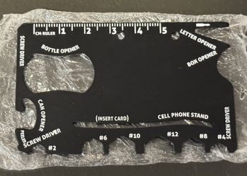 📏Multi-Use Tool, Box/Letter/Bottle/Can Opener, Screwdriver/Wrench/Ruler (new)