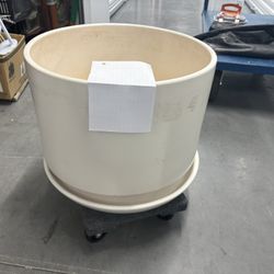 GAINEY 19inch Mid Century Pot & Saucer