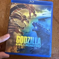 Godzilla King of The monsters Blue Ray DVD 