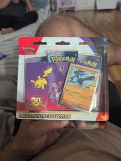 Pokemon 30th celebration tech sticker collection