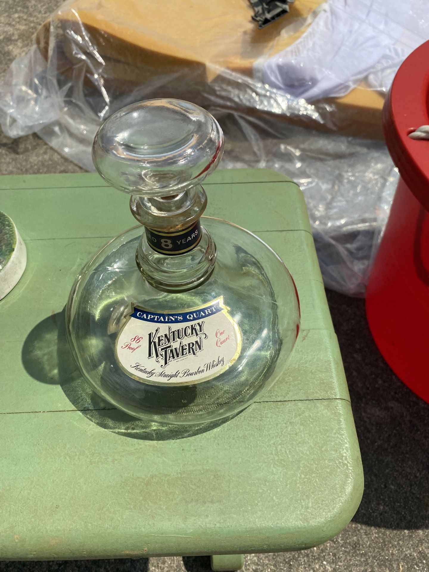 Old Whiskey Bottle