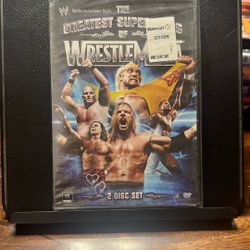 The greatest superstars of wrestlemania DVD new