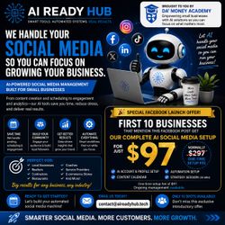 Social Media Set up & Management for Small Businesses