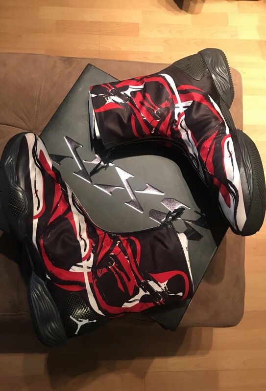 Brand New Size 13 Air Jordan XX8 (28) black/red/white