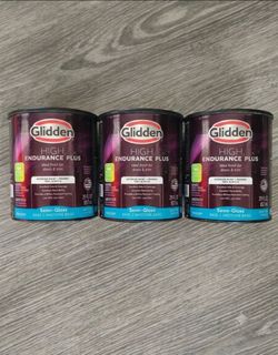 Glidden High Endurance Plus Interior Paint Base - Eggshell Base 2 (Midtone Base) set of 3