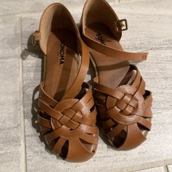 Sonoma Size 3 Girl Brown Sandals