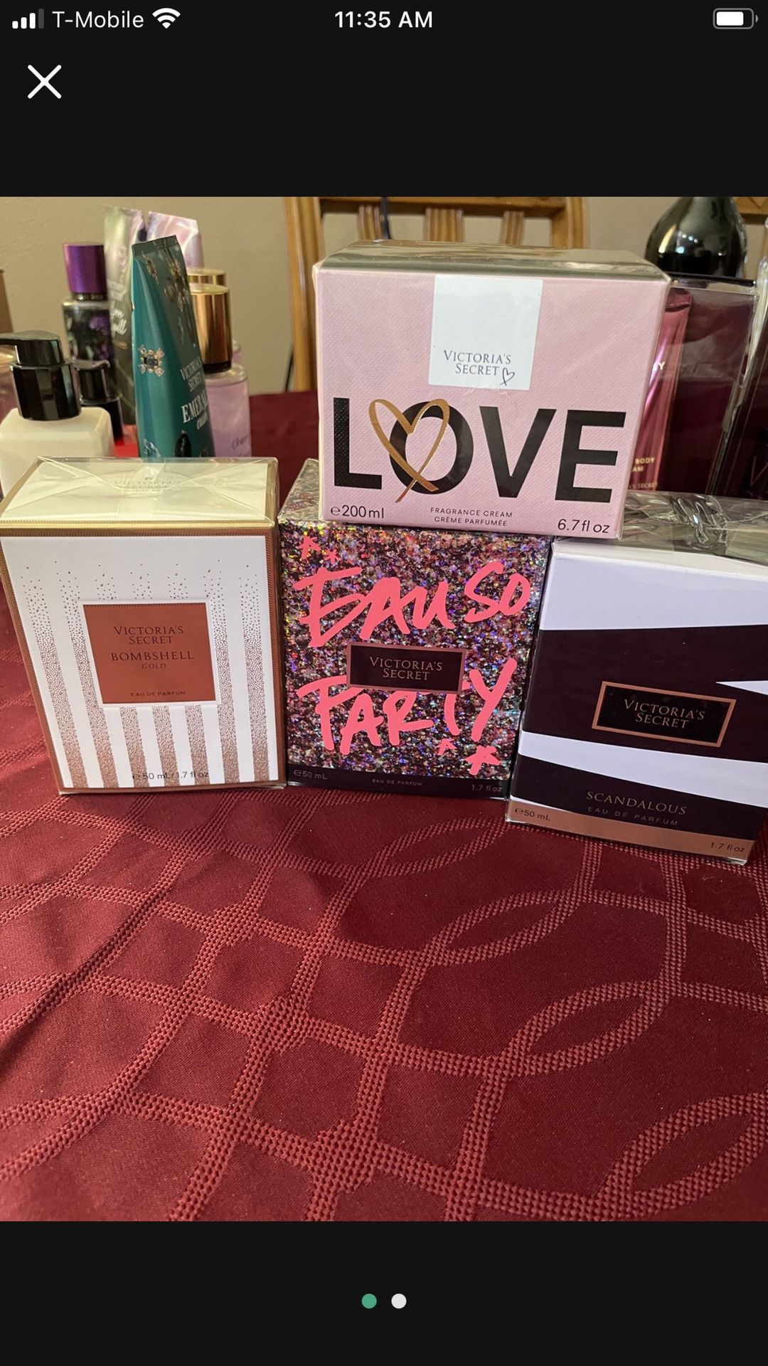 Victoria Secret Perfumes $40 Each Ask
