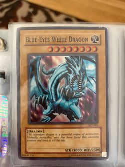 Blue Eyes White Dragon Card