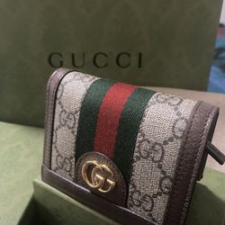 Gucci Card Case Wallet New Never Used 