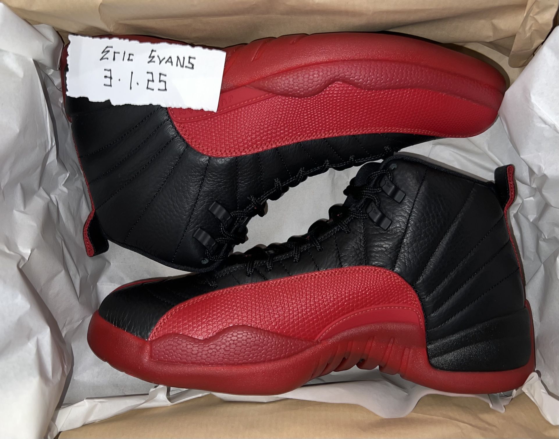 Jordan Retro 12 “Flu Game” Sizes 13, 7