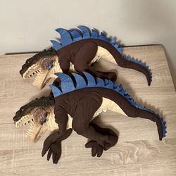 2 Vintage 1998 Toho Trendmasters Godzilla Hand Puppets
