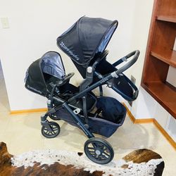 Uppababy Stroller With Bassinet 